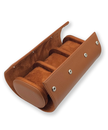 Watch Roll - Saddle Brown