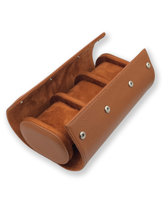 Watch Roll - Saddle Brown