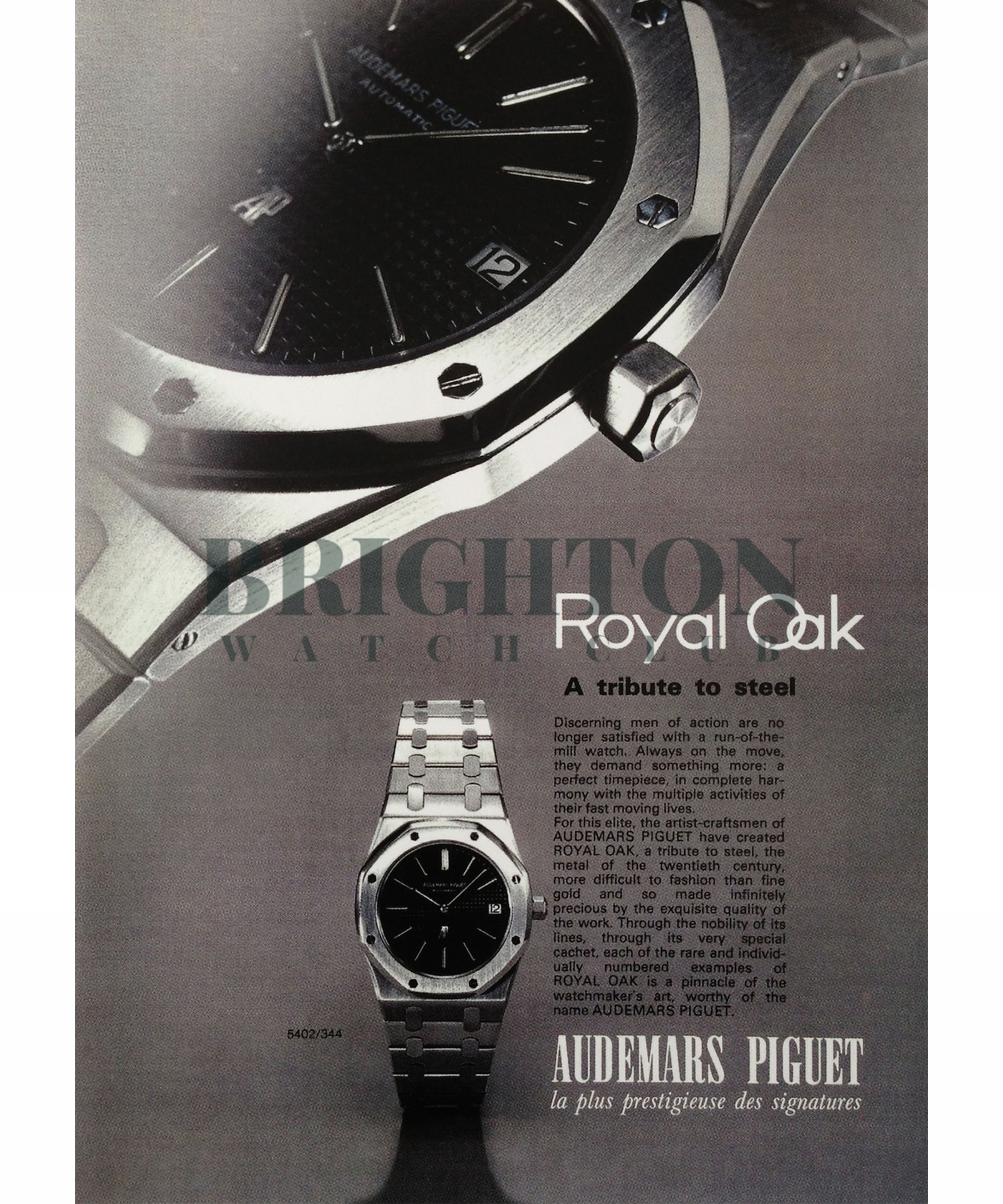 Audemars best sale piguet advertising