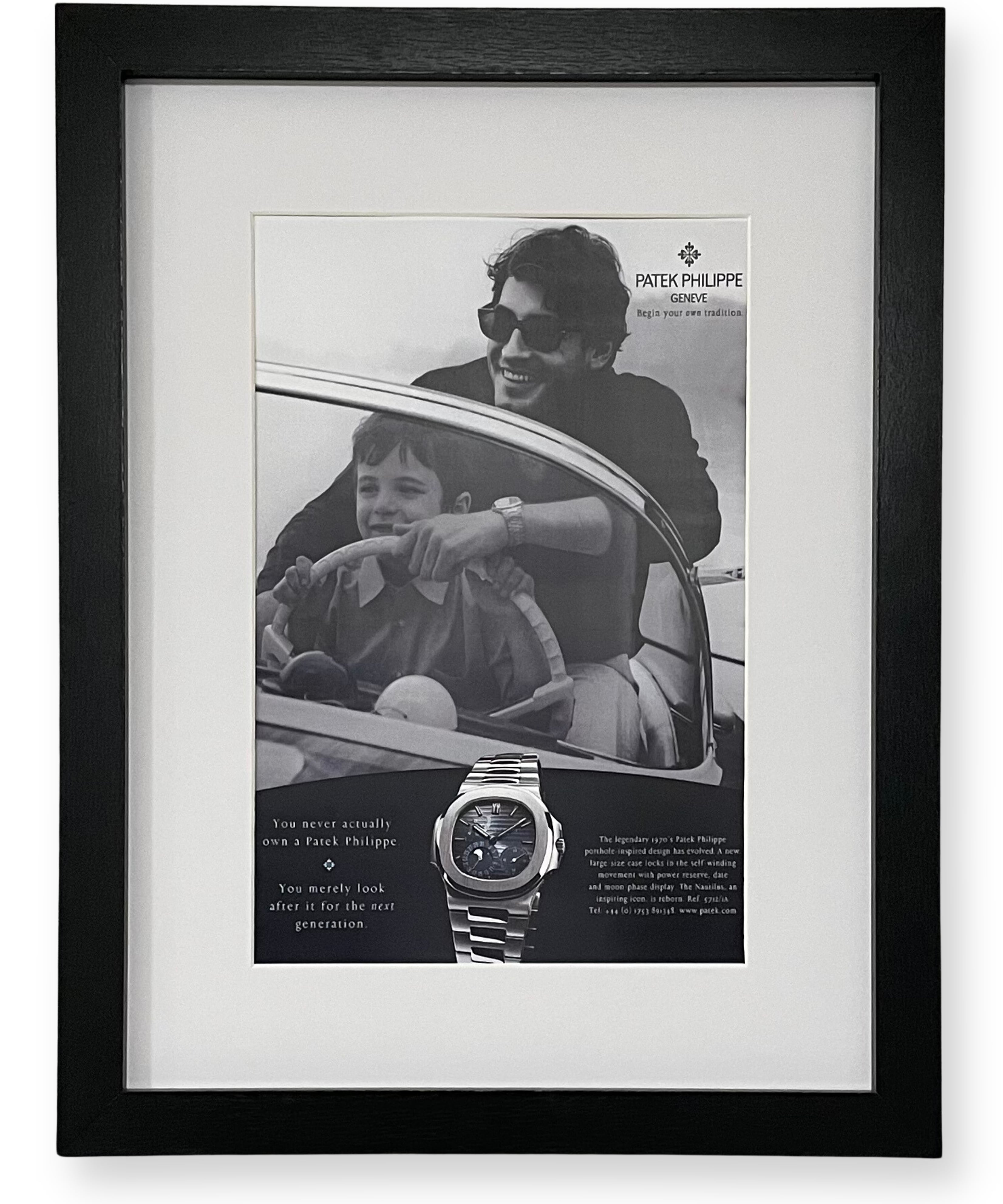 Patek Philippe framed ad